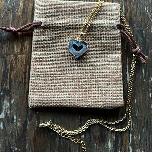 Brand New Crystal Necklace Druzy Necklace Druzy Pendant